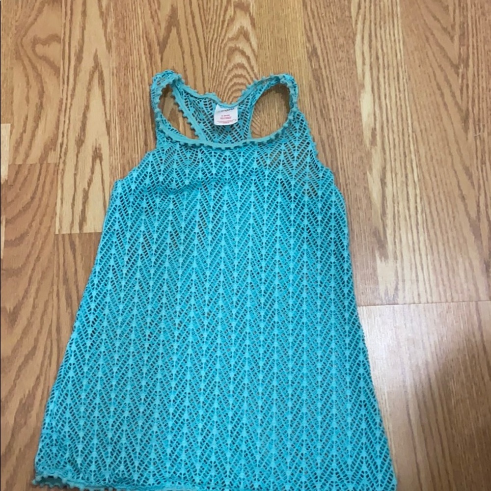 Girls swim cover up size 6